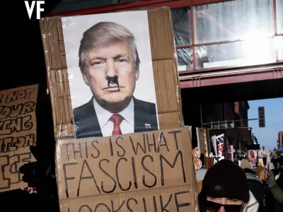 Prizor z ameri&scaron;kih demonstracij. Diskurz je vse bolj oster. / Foto: Instagram/vf.it