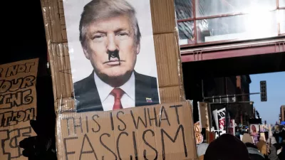 Prizor z ameriških demonstracij. Diskurz je vse bolj oster. / Foto: Instagram/vf.it