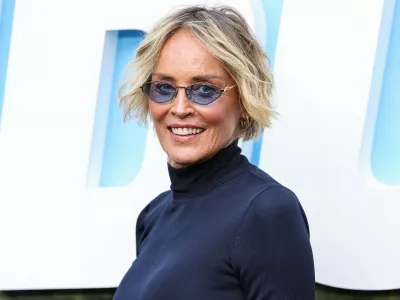 HOLLYWOOD, LOS ANGELES, CALIFORNIA, USA - AUGUST 11: American actress, producer, and former model Sharon Stone arrives at the Los Angeles Premiere Of Universal Pictures' 'Nobody 2' held at the TCL Chinese Theatre IMAX on August 11, 2025 in Hollywood, Los Angeles, California, United States.,,Image: 1029033081, License: Rights-managed, Restrictions:, Model Release: no