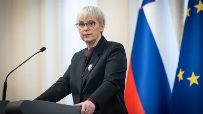 Ljubljana, predsedniska palaca.Predsednica republike Natasa Pirc Musar je podpisala odlok o razpisu volitev v DZ, ki bodo 22. marca.