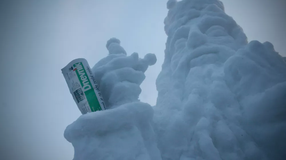 Snežni gradovi kralja Matjaža. Peca, Črna na Koro&scaron;kem//foto: Bojan Velikonja / Foto: Bojan Velikonja
