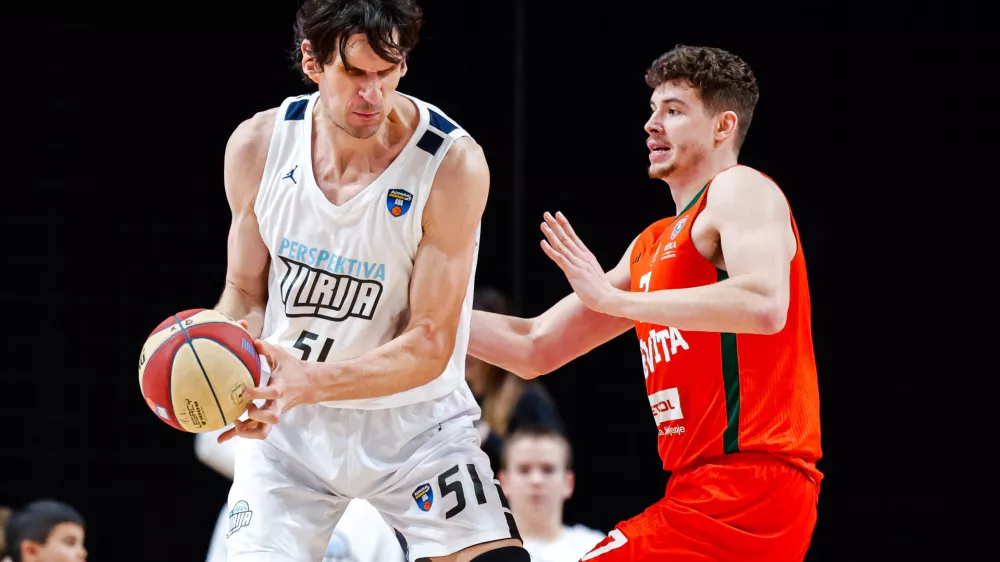 Boban Marjanović ILI in action during AdmiralBet ABA League 2025/2026 basketball match between Perspektiva Ilirija and Cedevita Olimpija in Tivoli Hall, Ljubljana, Slovenia on February 1, 2026