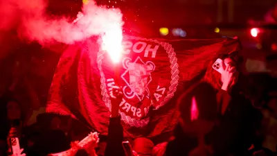 02.02.2026., Zagreb - Svecani docek hrvatske rukometne reprezentacije u na Trgu bana Josipa Jelacica nakon osvojene broncane medalje na Europskom rukometnom prvenstvu. Photo: Igor Kralj/PIXSELL