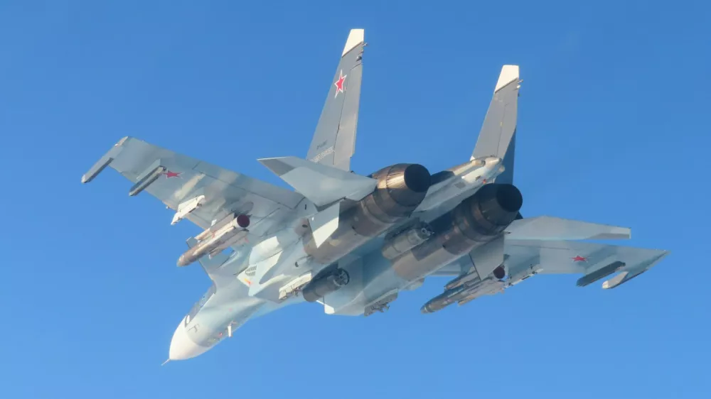 Prestreženo rusko letalo.