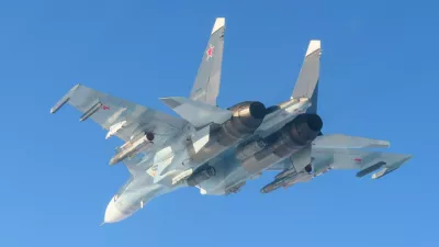 Prestreženo rusko letalo.