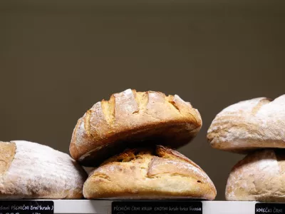 Ljubljana.Inflacija, hrana, zivila.