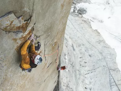 Gledalci si bodo lahko tudi letos ogledali filme v &scaron;tirih kategorijah, ena je tudi plezanje. / Foto: Arhiv Fgf