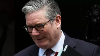 British Prime Minister Keir Starmer on Downing Street ahead of Prime Minister's Questions in London, Britain, February 4, 2026. REUTERS/Toby Melville