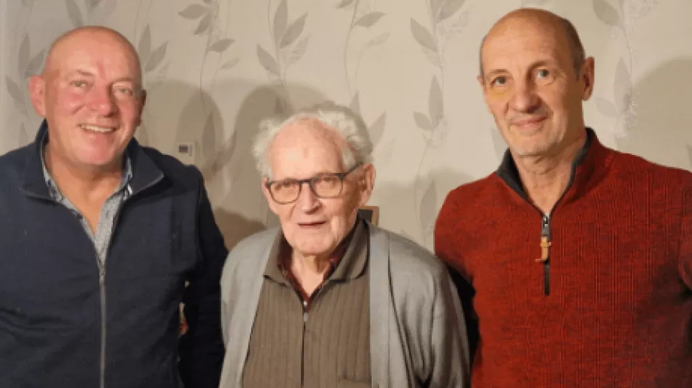 Paul Petit (v sredini). Foto: občina Ney