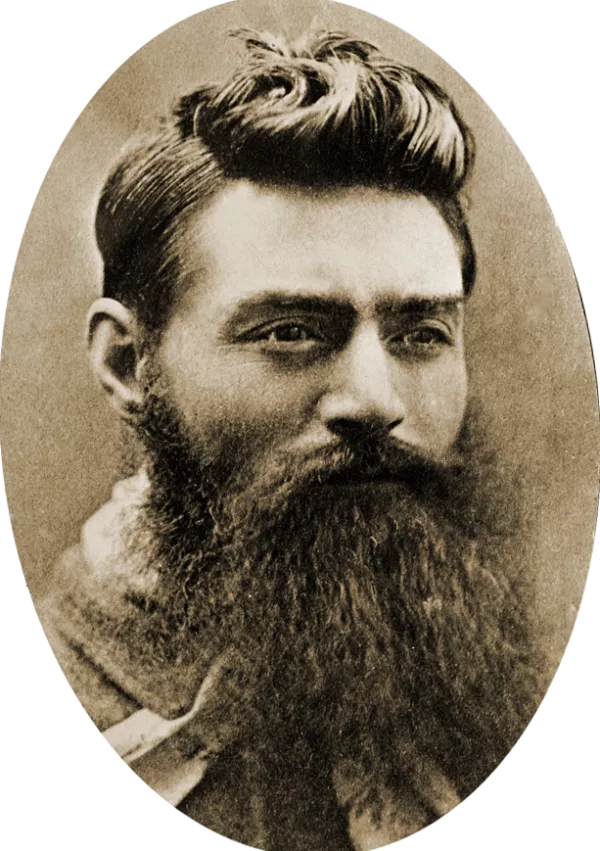 Ned Kelly, policijska fotografija, dan pred njegovo smrtjo. / Foto: Wikipedia