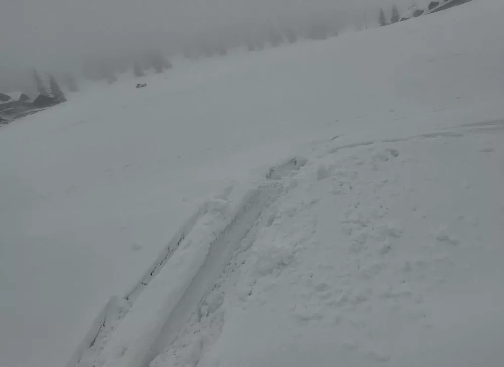 Razdejanje na progah. Foto: Krvavec