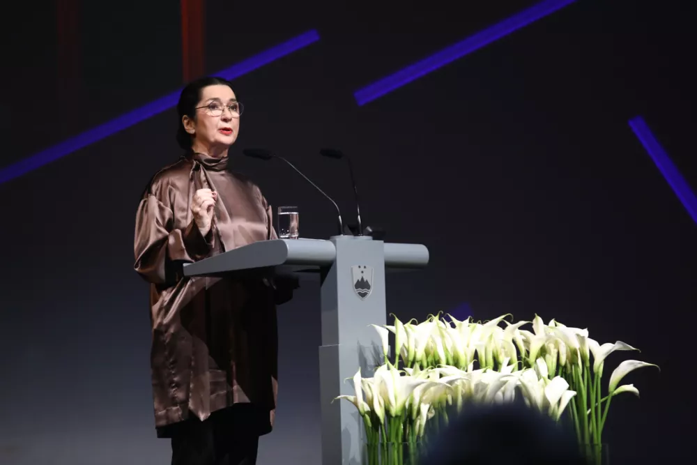 7.2.2026 - Proslava ob slovenskem kulturnem prazniku s podelitvijo Pre&scaron;ernovih nagrad in nagrad Pre&scaron;ernovega skladaFoto: Luka Cjuha