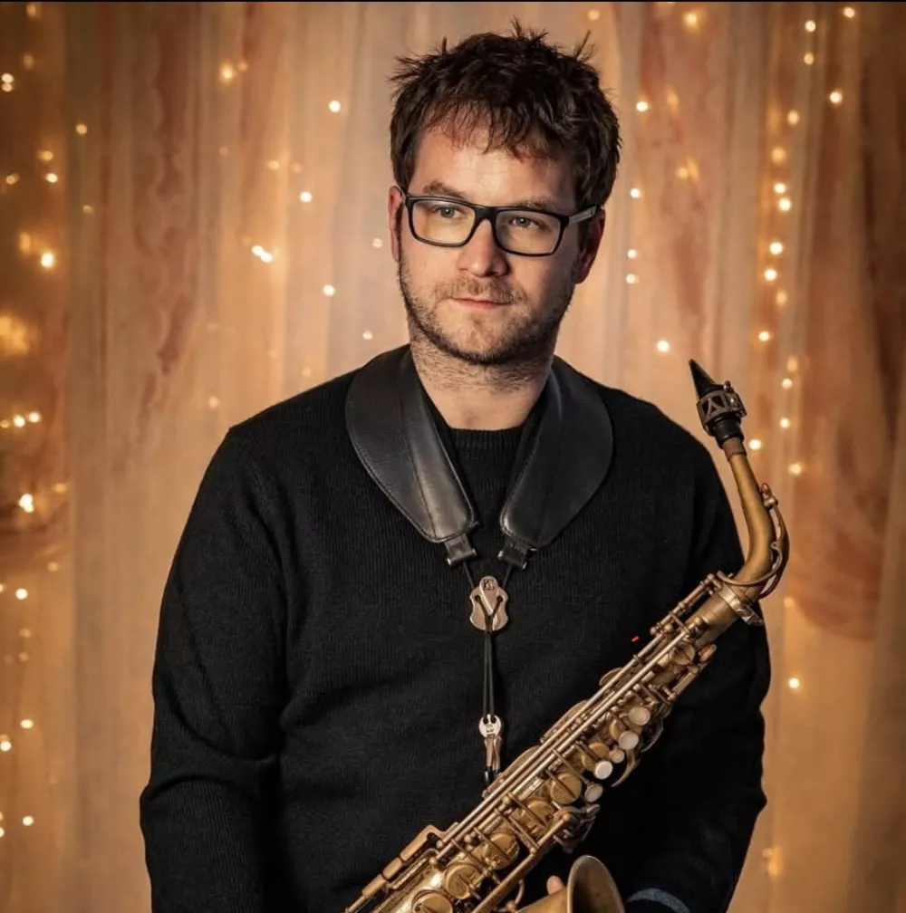 Saksofonist David Mozetič na Zvončke in trobentice prihaja s svojim kvintetom, da predstavi svoj drugi album Being & Becoming. F Valetin Casarsa