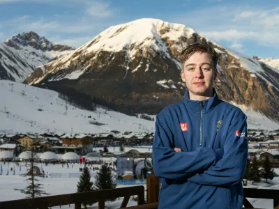 Elis Lundholm je tekmovalev v prostem slogu. / Foto: Profimedia