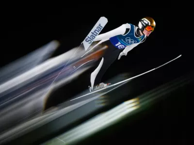 Slovenski skakalec Domen Prevc&nbsp;/ Foto: STA