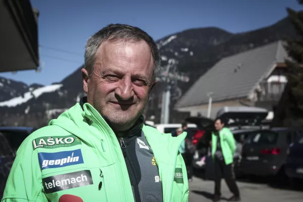 Jani Grilc, pomočnik trenerja v slovenski reprezentanci v smučarskih skokih - 18.03.2016 - Planica 2016. - FIS Finale svetovnega pokala v smučarskih skokih - posamična tekma v okviru finala svetovnega pokala  ///FOTO: Luka Cjuha