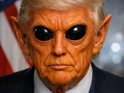 Donald trump alien