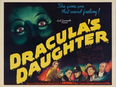 Story from Jam Press (Movie Poster Sale)Pictured: One of the film posters on sale.Posters from most iconic films in movie history could fetch over Ł30,000Posters from some of the most iconic films in movie history are on sale and could fetch over Ł30,000.The visuals span movies from the silent era through to modern times.One of the highlights is a striking poster of Hammer's Horror of Dracula, 1958.The British film starred Peter Cushing alongside Christopher Lee as Dracula.The artwork, created by Bill Wiggins, vividly depicts the vampire with his pale undead skin as he prepares to attack Mina, played by Melissa Stribling, as reported by What's The Jam.Its estimate is Ł30,700.A poster from the Marx Brothers' film, Horse Feathers,1932, also has a pre-sale estimate of Ł30,000."This highly sought-after poster is in its original, unrestored state and has not been backed," reads the listing for the Dracula item."It displays a light additional fold, minor fold wear, slight separation at the cross folds, a few pinholes, and a small area of creasing near Dracula's shirt cuff."Additionally, there is a minor tide stain on the back that has caused some light discoloration on Stribling's cheek, along with minor separation at the ends of some folds and tiny edge chips at both ends of the horizontal fold."The bottom edge of the right border also shows some wear."Despite these issues, this unrestored example boasts rich, bold colors, with vibrant shades of red and yellow that show no signs of fading."Directed by Terence Fisher, this version of Dracula is widely regarded as not only the best of all Hammer Horror films but also one of the finest adaptations of Bram Stoker's classic novel."Its concise story, crafted by Jimmy Sangster, superb Gothic sets, and celebrated climax contribute to its acclaim."This unrestored, country-of-origin quad will be a cornerstone of any serious collection."Another rare offering is a pre-War Belgian poster for The Bride of Frankenstein from 1935.The poster features a stunning image of Boris Karloff as Frankenstein's Monster alongside Elsa Lanchester and Dr Pretorius played by Ernest Thesiger.It has a pre-sale estimate of Ł20,000.The auction also features notable noir thriller titles, including a poster from Billy Wilder's multiple Academy Award&ndash;winning Sunset Boulevard, 1950.It is described as being both nightmarish and timeless in its design and has an estimate of Ł8,000.Also included is a poster from Alfred Hitchcock's Vertigo, 1958 estimated at Ł4,000.The collection is being offered over three days from 6-8 March by Propstore in Los Angeles, US.ENDS,Image: 1072515911, License: Rights-managed, Restrictions:, Model Release: no