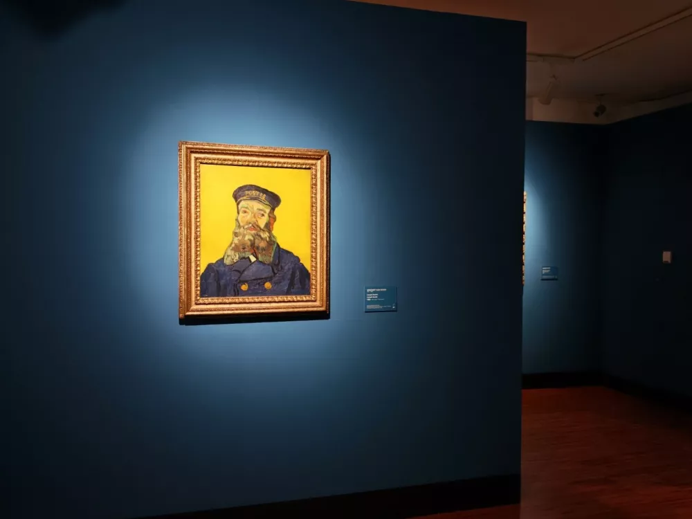Vincent van Gogh. Portret po&scaron;tarja Josepha Roulina / Foto: Miha &Scaron;tamcar