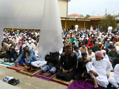 05.04.2024 - Monfalcone - Tržič - industijsko mesto - Fincantieri - italijansko ladjedelni&scaron;ko podjetje - priseljenci iz Banglade&scaron;aFOTO: Luka Cjuha / Foto: Luka Cjuha