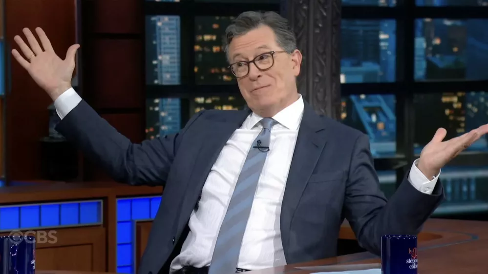 Picture MUST credit: CBS Joker and Gladiator star Joaquin Phoenix made a rare TV chat show appearance and apologised for causing a storm the last time he was in the same studio. The 50-year-old Oscar winner was on the The Late Show With Stephen Colbert, 61, to promote new movie Eddington, set during the 2020m covid lockdown. It was his first time in the same building since a 2009 interview with now retired talk show king Dave Letterman. Phoenix's appearance with Letterman while promoting movie Two Lovers, was highly unusual and became a major topic of conversation. He appeared disheveled, mumbled, and generally seemed out of sorts, leading many to believe he was experiencing a mental breakdown or was under the influence. It was later revealed that this was an elaborate hoax, part of a mockumentary film called I'm Still Here, which depicted Phoenix quitting acting to become a rapper.&nbsp; He made subsequent on-air apology to Letterman the next year. Picture supplied by JLPPA,Image: 1023629835, License: Rights-managed, Restrictions:, Model Release: no