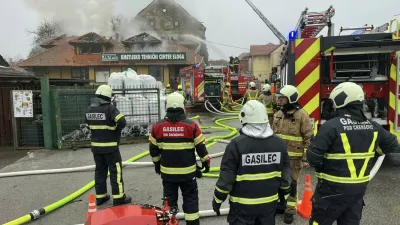 Požar Beltinci 16. 11. 2025