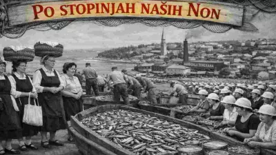 Sprehod Po stopinjah na&scaron;ih non je poklon delu, solidarnosti in pogumu generacij, ki so s pogledom, uprtim v morje, soustvarjale utrip Izole. F visitizola