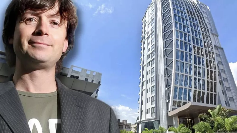 Quentin Griffiths je padel iz balkona večstanovanjske stavbe. Foto: zajem zaslona X