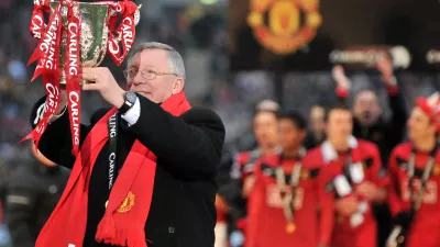 Sir Alex Ferguson je v dobrih 26 letih na klopi Manchester Uniteda naslov angle&scaron;kega prvaka osvojil 13-krat. Odkar se je pred 13 leti poslovil, United naslova &scaron;e ni osvojil. / Foto: Profimedia