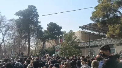 Iran protesti študentov