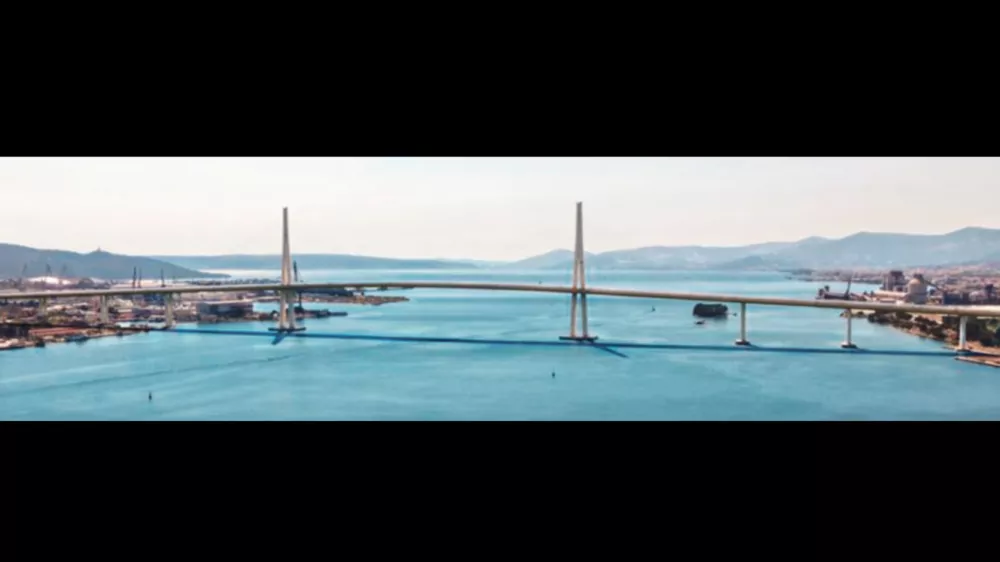 Takole bo videti most nad Ka&scaron;telanskim zalivom. Prikaz: Studio 3LHD