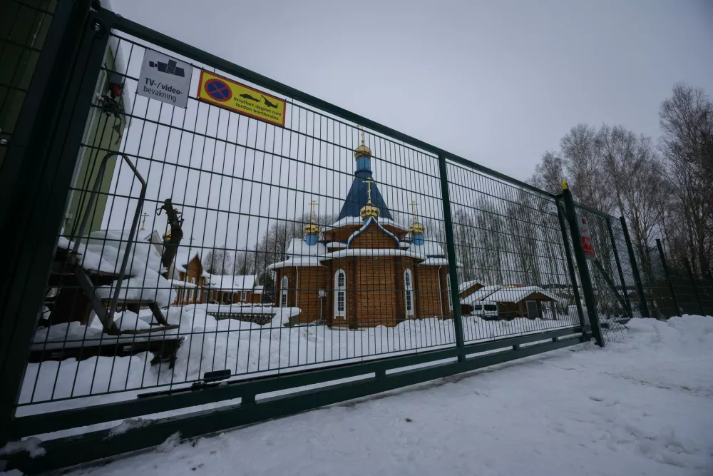 V&auml;ster&aring;s, ruska pravoslavna cerkev na &Scaron;vedskem. Foto: Profimedia
