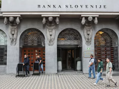 - 03.10.2023 - Banka Slovenije, simbolična fotografija, bančni&scaron;tvo, inflacija, denar, upravljanje premoženja,  //FOTO: Bojan Velikonja