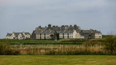 FILE PHOTO: A general view of Trump International Golf Links & Hotel in Doonbeg ahead of the visit of former U.S. President and Republican presidential candidate Donald Trump, in Doonbeg, Ireland, May 3, 2023. REUTERS/Damien Storan/File Photo