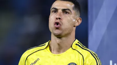 Soccer Football - Saudi Pro League - Al Najma v Al Nassr - King Abdullah Sport City Stadium, Jeddah, Saudi Arabia - February 25, 2026 Al Nassr's Cristiano Ronaldo before the match REUTERS/Hamad I Mohammed