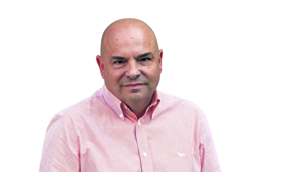 - 17.10.2022 - Dr. Stefano Lusa, slovensko-italijanski zgodovinar, novinar in publicist, dnevnikov kolumnist//FOTO: Tomaž Skale