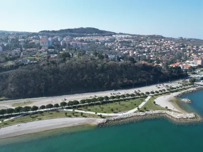 Koper, Zusterna.Koprski mestni svetniki so na cetrtkovi seji med drugim potrdili nakup dveh zemljisc na klifu nad obmorskim parkom v Zusterni.Foto: Mestna obcina Koper