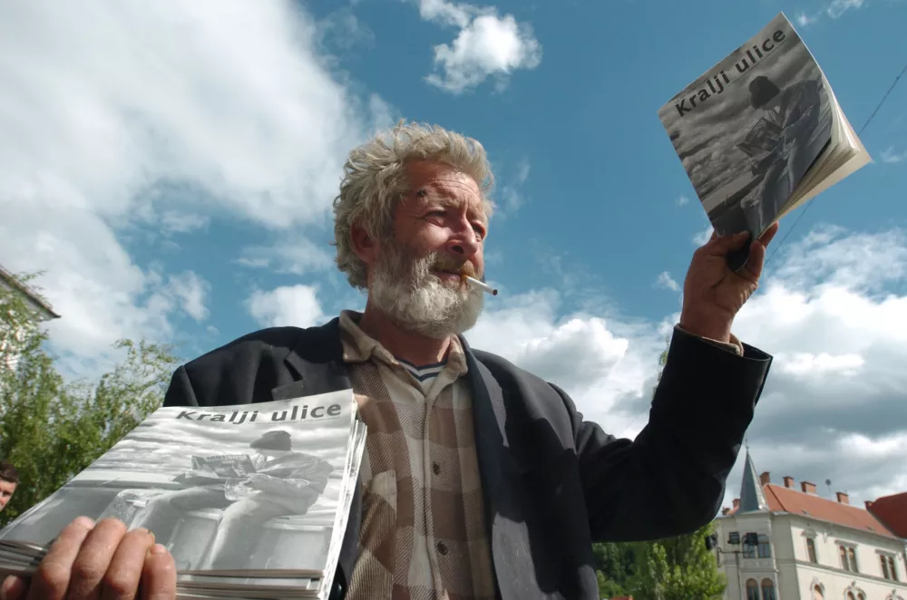 Izid revije Kralji ulice - prva slovenska revija za brezdomstvo in sorodno socialno problematiko, brezdomci, Združenje za socialno pedagogiko, revija namenjena brezdomski problematiki, //FOTO: Jaka Adamič