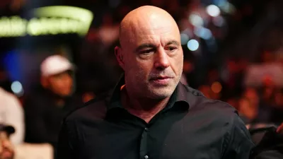 December 7, 2024, Las Vegas, Nevada, Las Vegas, Nv, United States: LAS VEGAS, NV -DECEMBER 7:Joe Rogan during UFC310 - Pantoja vs Asakura at T-Mobile Arena on December 7, 2024 in Las Vegas, Nevada (Photo by Louis Grasse/PxImages),Image: 944242503, License: Rights-managed, Restrictions:, Model Release: no