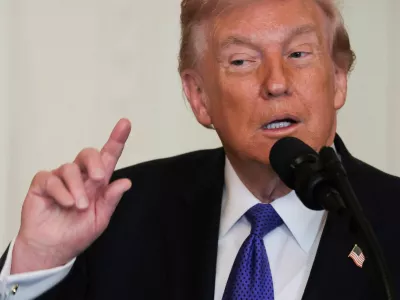 U.S. President Donald Trump attends a Medal of Honor ceremony at the White House in Washington, D.C., U.S., March 2, 2026. REUTERS/Jonathan Ernst