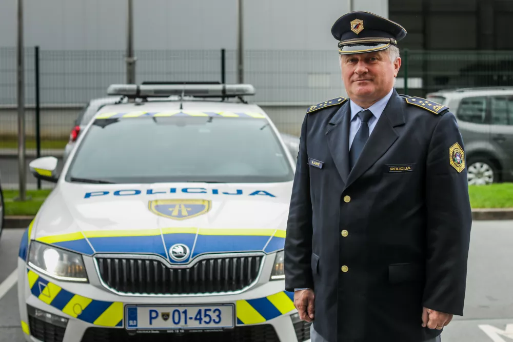 Andrej Jurič, direktor uprave za avtocestno policijo- 06.05.2021 - Specializirana enota avtocestne policije SEAP Ljubljana - avtocestna policija, Litostrojska cesta 54 v Ljubljani //FOTO: Bojan Velikonja