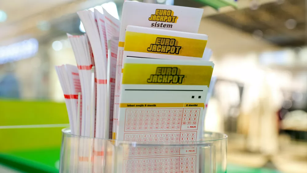 Slovenija ima novega eurojackpot milijonarja. Foto: Loterija Slovenije