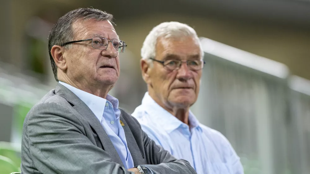 Predsednik Evropske odbojkarske zveze (CEV) Aleksandar Boričić - 03.09.2019 &ndash; odbojka &ndash; Slovenija: Srbija, prijateljska tekma, mo&scaron;ki: //FOTO: Matjaž Ru&scaron;t