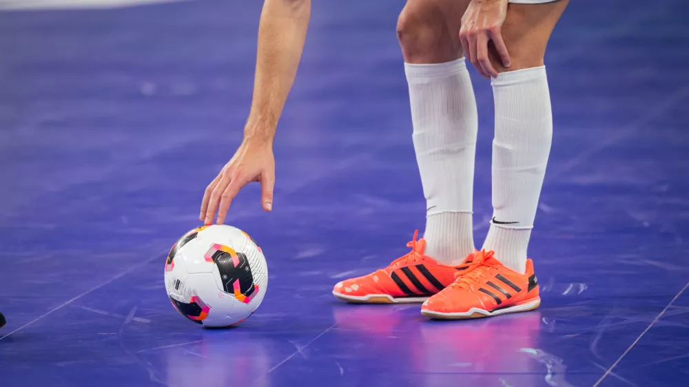 Ljubljana, Stozice.Zadnji krog skupinskega dela EP v futsalu v skupinah C in D.Tekma med Slovenijo in Belorusijo.