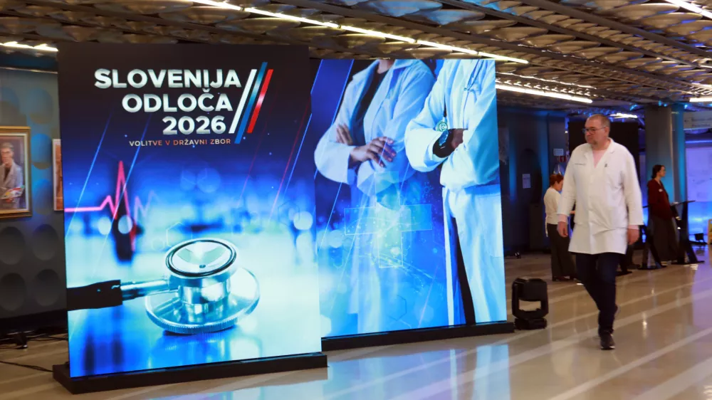 '2.03.2026 - simbolična fotografija - zdravstvo, UKC, politika, volitveFoto: Tomaž Skale