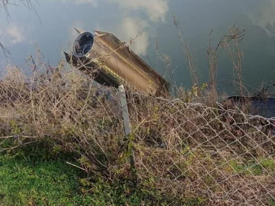 Debris of a NATO air defence system that intercepted a missile launched from Iran is seen in Dortyol, in southern Hatay province, Turkey, March 4, 2026 in this screengrab from video. Ihlas News Agency (IHA) via REUTERS ATTENTION EDITORS - THIS PICTURE WAS PROVIDED BY A THIRD PARTY. NO RESALES. NO ARCHIVES. TURKEY OUT. NO COMMERCIAL OR EDITORIAL SALES IN TURKEY.