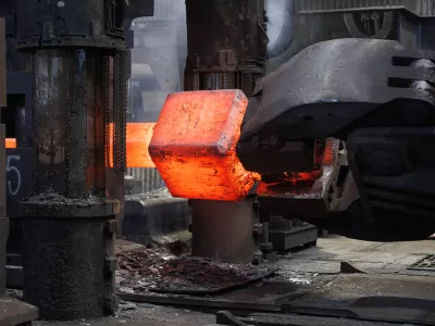 Jeklarna Sij Metal Ravne. Foto: STA