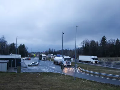 11.07.2026. Počivali&scaron;če Studenec proti Ljubljani. Foto Bojan Velikonja