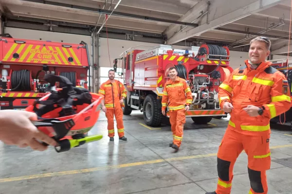 Javni zavod Zavod za gasilno in re&scaron;evalno službo Sežana, poklicna gasilska enota, Divača, Hrpelje-Kozina, Komen in Sežana, nočna imena, dnevna izmena / Foto: Nata&scaron;a Bucik Ozebek