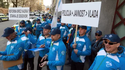 12.03.2026 - stavka policistovFoto: Tomaž Skale